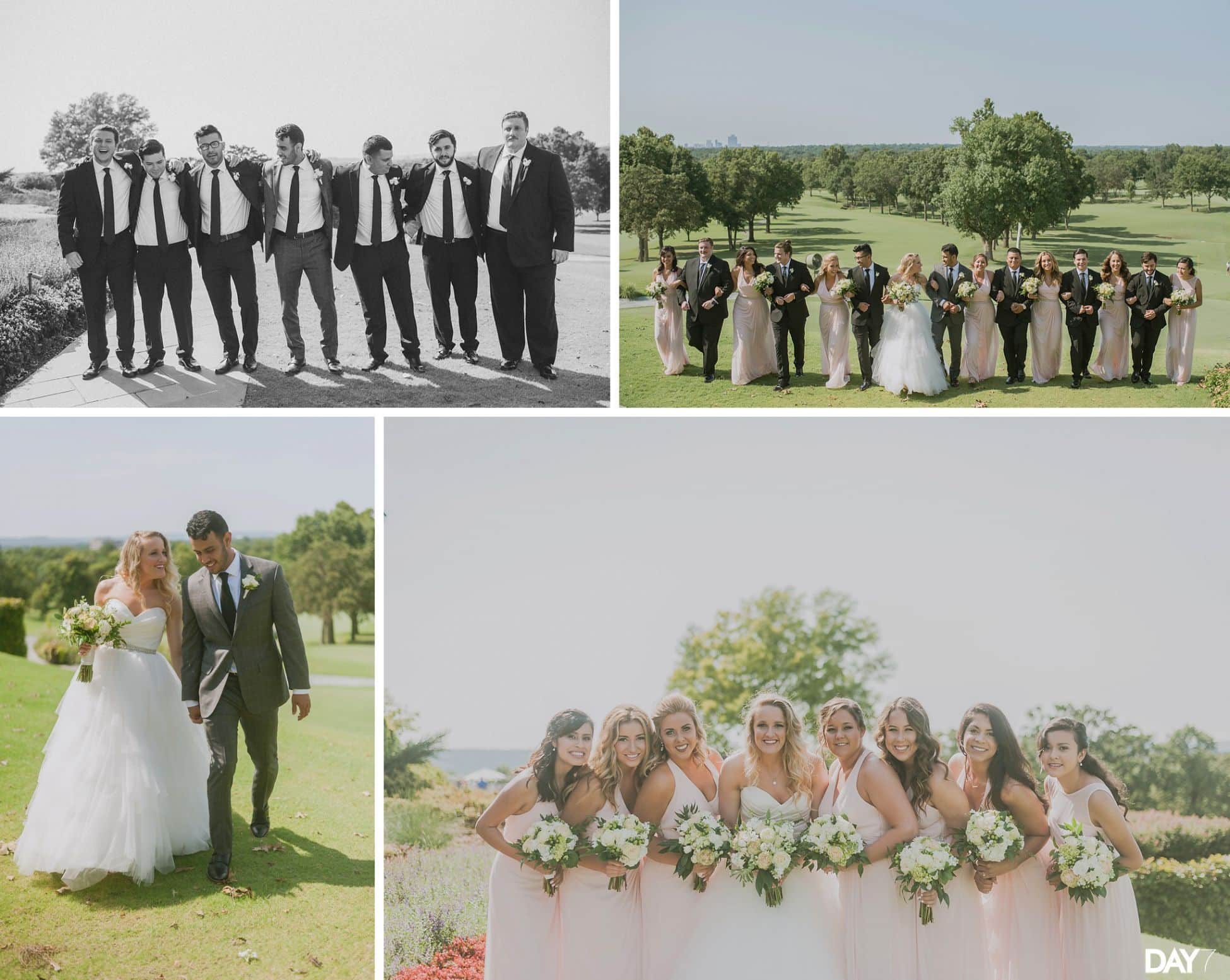 Southern Hills Country Club Wedding Photos By Day 7 Photography